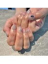 涼しげ金魚ネイル！
