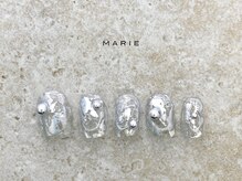 ザ マリー 三条店(THE MARIE)/5)8000円 ミラーネイル 0212d
