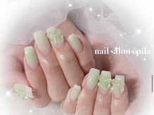 エピラ(epila)/mint green×チーク