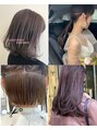 カルミア アイ(CALMIA., eye)&nbsp;柔らかいカラーや簡単にスタイリングできるhairが得意です◎