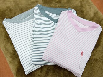 楽鎮 トレッサ店/▼着替え