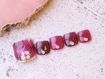 ネイルサロン ドルチェネイル 柏店(Dolce.Nail)/フットデザインコース☆足湯付き