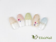エリクサーネイル 池袋(Elixir Nail)/定額b カジュアル/クーポン使用