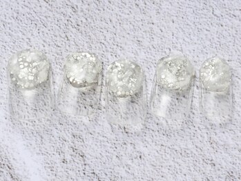 アイ ネイルズ 天神店(I nails)/キラキラぷっくり¥6200