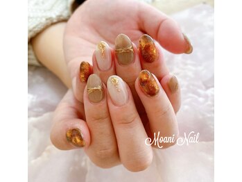 モアニネイル 岡山駅前(Moani Nail)/アート定額デザイン￥8,400