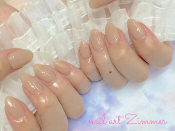 ネイルアート ジマー/ちゅるんワンカラー/パラジェル