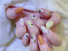 ハロウィンネイル