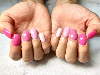 クイーン(Queen)の写真/【オフ無料◎学割シンプルコース★色混ぜ/何色でもOK♪￥3900】あなただけの理想のカラーに♪