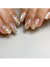 ノエム ネイルサロン(NOEM)/ホロ&押し花アート