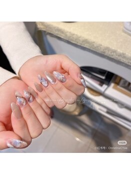 美人計ネイルサロン/長さ出しニュアンスネイル¥13200