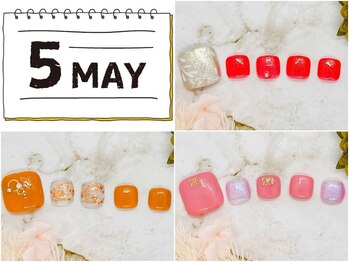 アンドエム(&M.)/FOOT☆シンプルアート定額☆