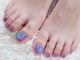 ネイルアンドアイラッシュサロン エスポアール(nail&eyelash salon espoir)の写真/今年もサンダルの季節到来♪足元にも可愛さをプラス！ワンカラーからトレンドデザインまでお任せください◆