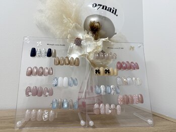 ナナネイル(07nail.)の写真/【大街道スグ】《完全個室》07nailだから叶うデザインが豊富*トレンドも定額ネイルでお得にお試し♪