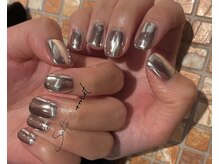 タスメット(+met)/～冬っぽミラーネイル～