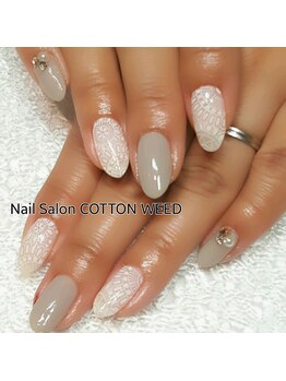 ネイルサロン コットンウィード(Nail Salon COTTON WEED)/エスニックなレースネイル