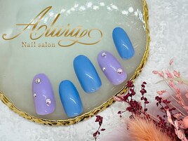 シンプルストーンアート☆