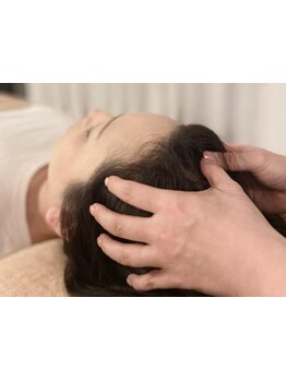 ヘッドスパで癒されたい