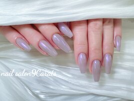 ミラー　オーロラネイル