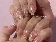 エマネイル プラス キハクヤ 梅田店(EmaNail+KIHAKUYA)/大人気チークデザイン★