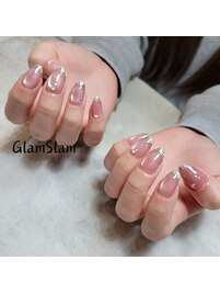 マグネット×ガラスフレンチ♪