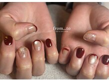 フロム トゥ(from to)/ボルドーネイル
