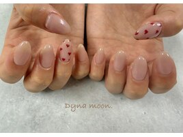 手書きハートネイル