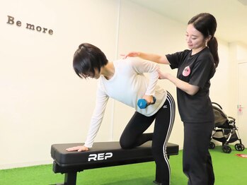 ビーモア 自由が丘店(Be more)の写真/二の腕をスッキリ引き締めたい！【初回パーソナル体験＋整体ケア】上半身集中で、理想のボディラインへ◎!