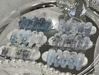 アネラ 池袋(Anela)の写真/【毎月変わる最旬定額☆】上品オフィス～憧れのワンホン/韓国ネイルまで◎自爪を労るフィルイン導入店♪