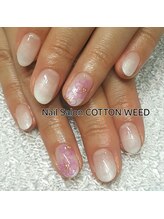 ネイルサロン コットンウィード(Nail Salon COTTON WEED)/たらしこみネイル