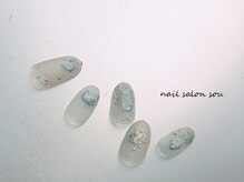 ネイルサロン ソウ 心斎橋店(Nail Salon Sou)/個性的ニュアンスマットnail
