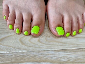 アトリエ クレール(Atelier Clair)/フットネオンワンカラー♪