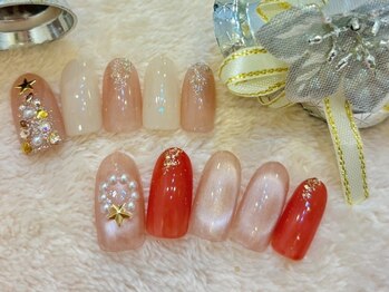 ネイル アンド アイラッシュ虹の写真/【豊富なサンプルから選べる定額コース】ご予算に合わせて多数デザインをご用意◎カラー変更OK!