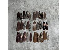 ネイルサロン ブランシュ(nailsalon Blanche)の雰囲気（9月.10月限定左→simple corse ￥7,700、右→art corse ￥8,800☆）