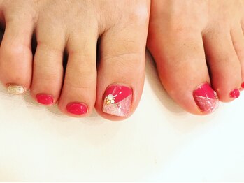 ネイルズ ララ(nails Lala)/フットネイル。