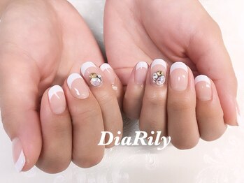 ディアリリー(Dia Rily)/ブライダルネイル ¥8000
