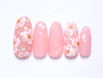 ネイリックス アヴェニール(NAILX avenir)/ピンクフラワー
