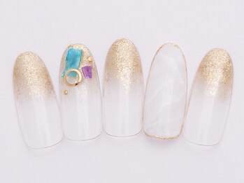 エリクサーネイル 池袋(Elixir Nail)/定額a シンプル/クーポン使用