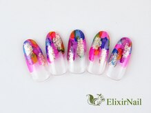 エリクサーネイル 池袋(Elixir Nail)/定額b カジュアル/クーポン使用