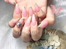 モモネイル 蒲田店(MOMOネイル)/ガラスフレンチスカルプ