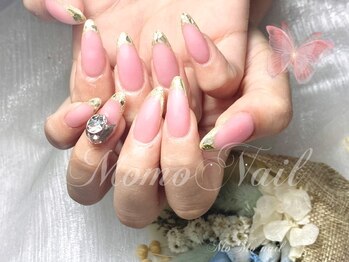 モモネイル 蒲田店(MOMOネイル)/ガラスフレンチスカルプ