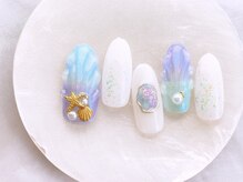 ネイルサロンフォーユー(for u)/人魚の鱗¥8980