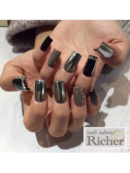 エスフィーネイルサロン リシェル(Esfy nailsalon Richer)/ミラーネイル