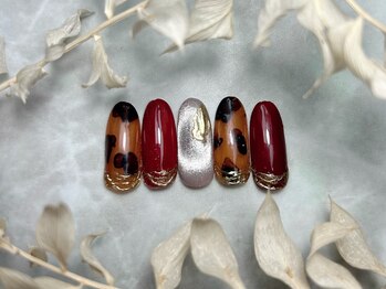 ブリスフルハピネス(Blissful happiness)/定額ネイル(Design)秋冬ver.