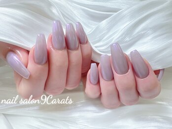 ナインカラット 神田店(9 Carats)/ミラー オーロラネイル