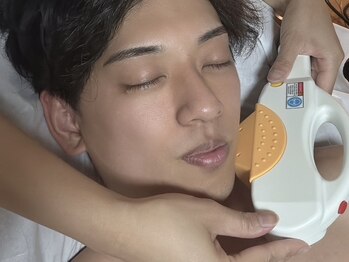 マリーマリー(Marie Marie)の写真/今や男性もムダ毛ケアは必須◎ツルすべモテ肌で印象UP！毎日のヒゲ剃りから卒業！時短でラクして美肌へ♪