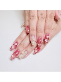 【リボンネイル】