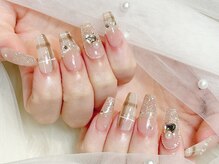 エール アンド ガレンド(ailse&Guarendo)/チェックネイル