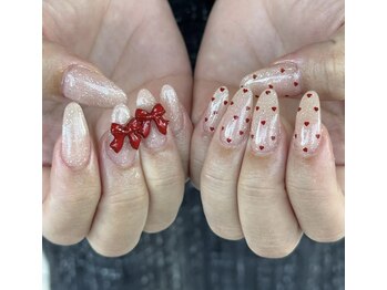 ロミー(Rommy)/バレンタインネイル