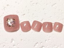 ルビー(RUBY)/【フット】定額シンプルアート