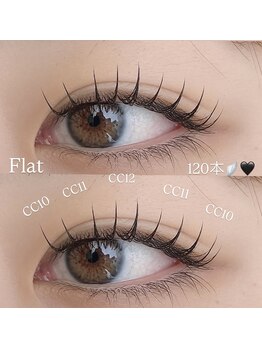 アリュール アンド エテルノ 小山店(Allure & ETERNO)/フラットラッシュ120本